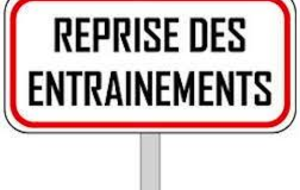 Reprise entrainements