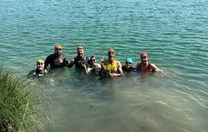 Première sortie en eau libre