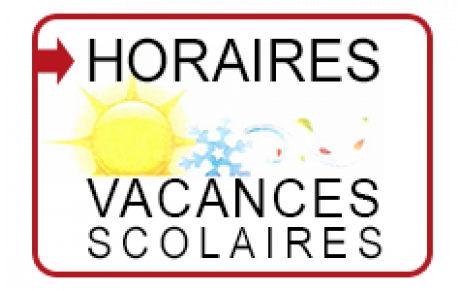 Horaires vacances scolaires Toussaint