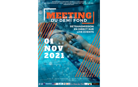 Nouvelle affiche du 6ème meeting du demi-fond